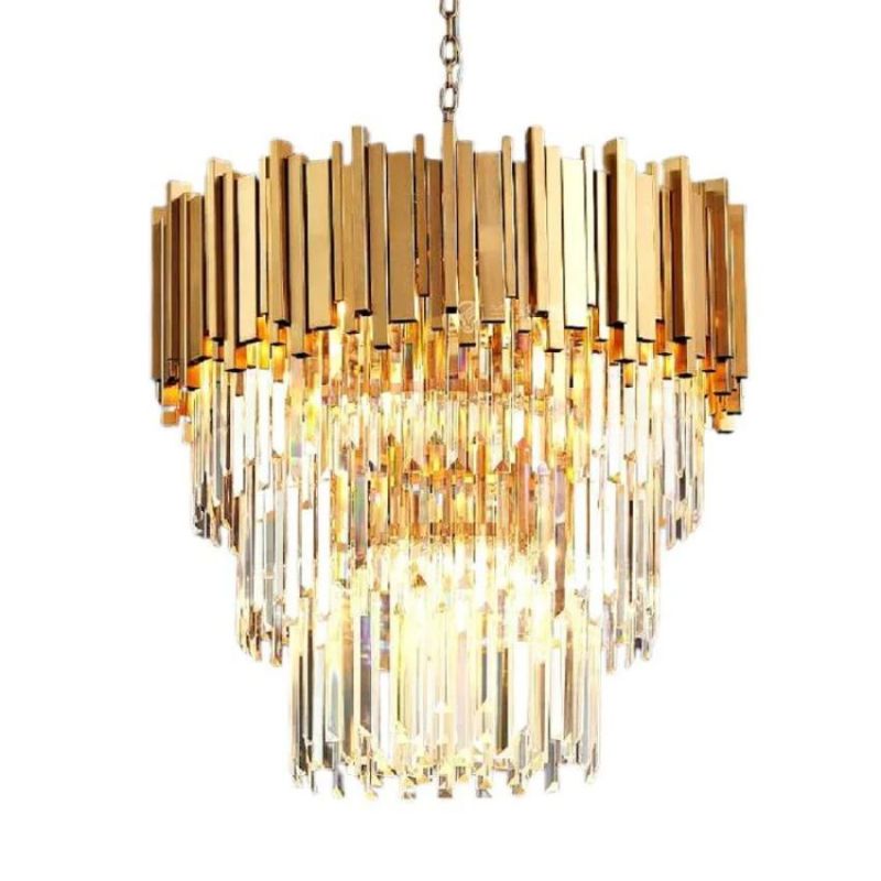 Bourbons Antoine Crystal Round Chandelier