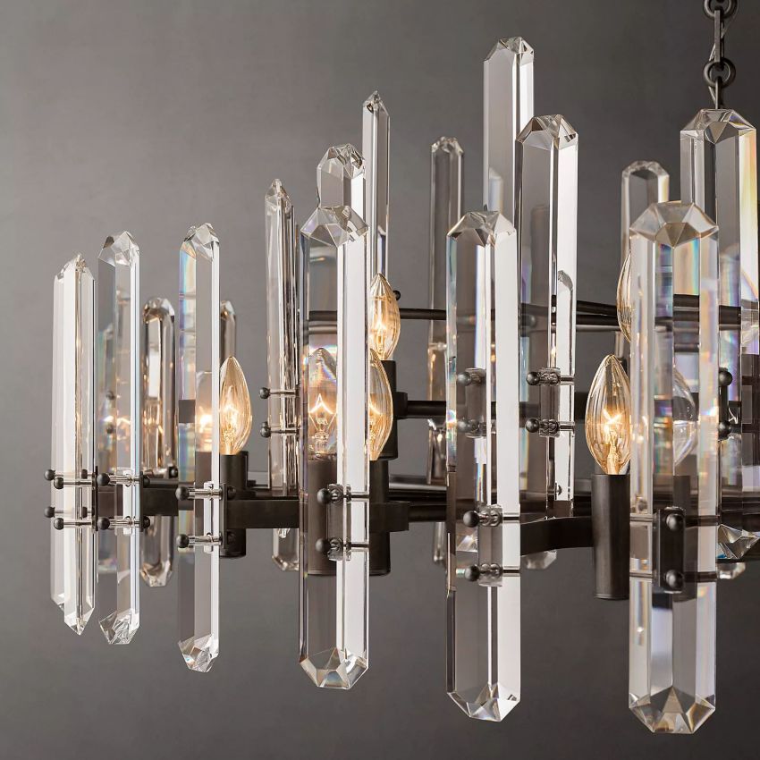 Downton Round Chandelier 48"