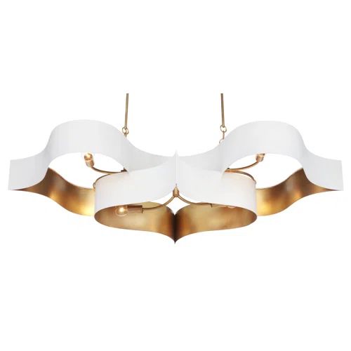 Classical Lotus 6-Light  Chandelier