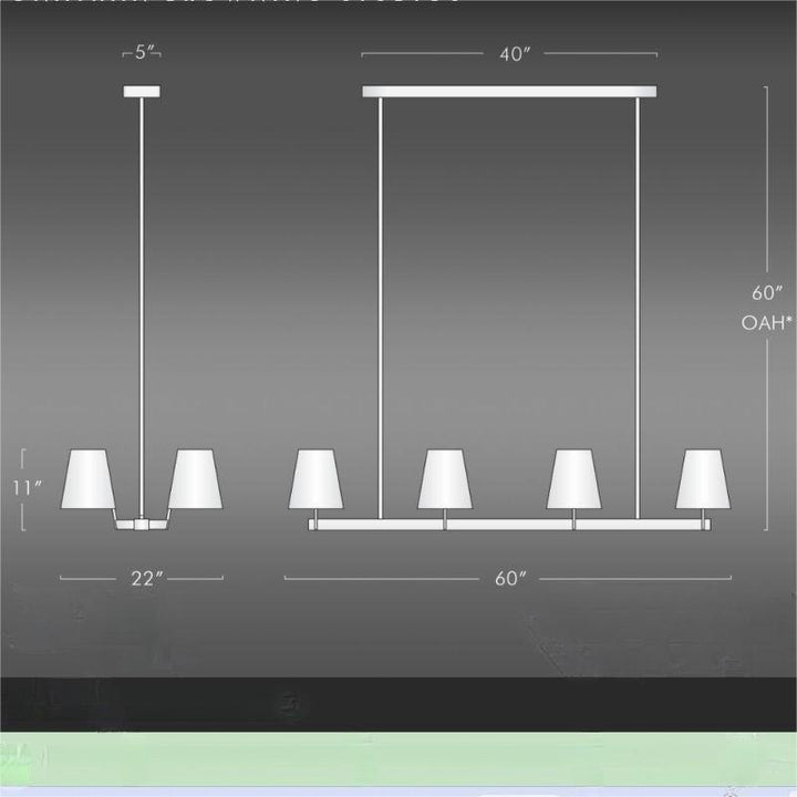 Corniche Linear Chandelier