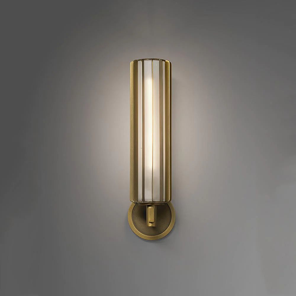 Gabrielle Brass Sconce 17"