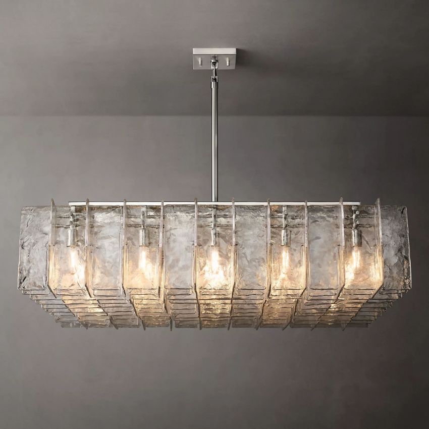 Matrice Square Chandelier 60"