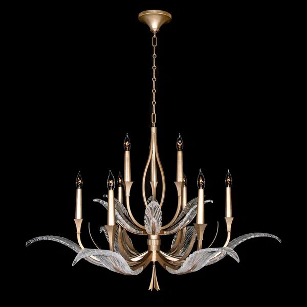 Lily 2-Tier Round Chandelier 45"D