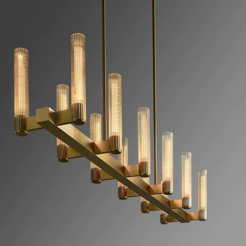 Lorraine Linear Chandelier 60"L