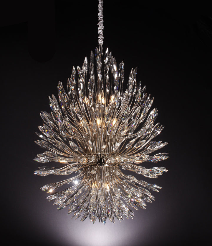 Lily Starburst Crystal Sputnik Chandelier