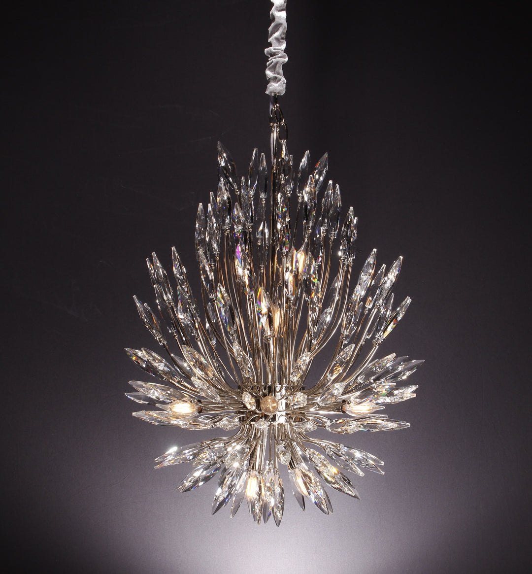 Lily Starburst Crystal Sputnik Chandelier