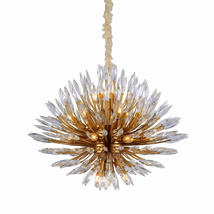 Lily Starburst Crystal Sputnik Chandelier