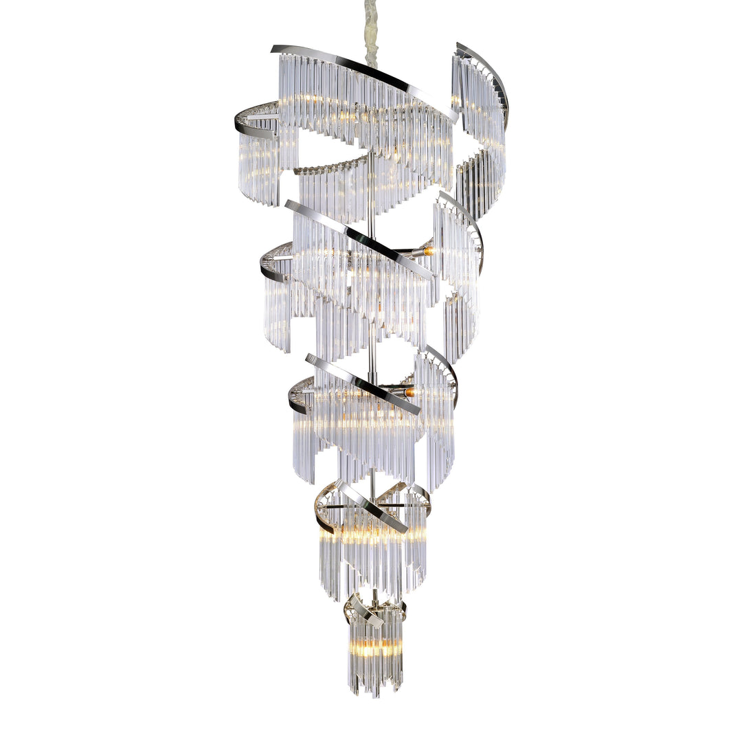 Twin Palms Foyer Crystal Chandelier