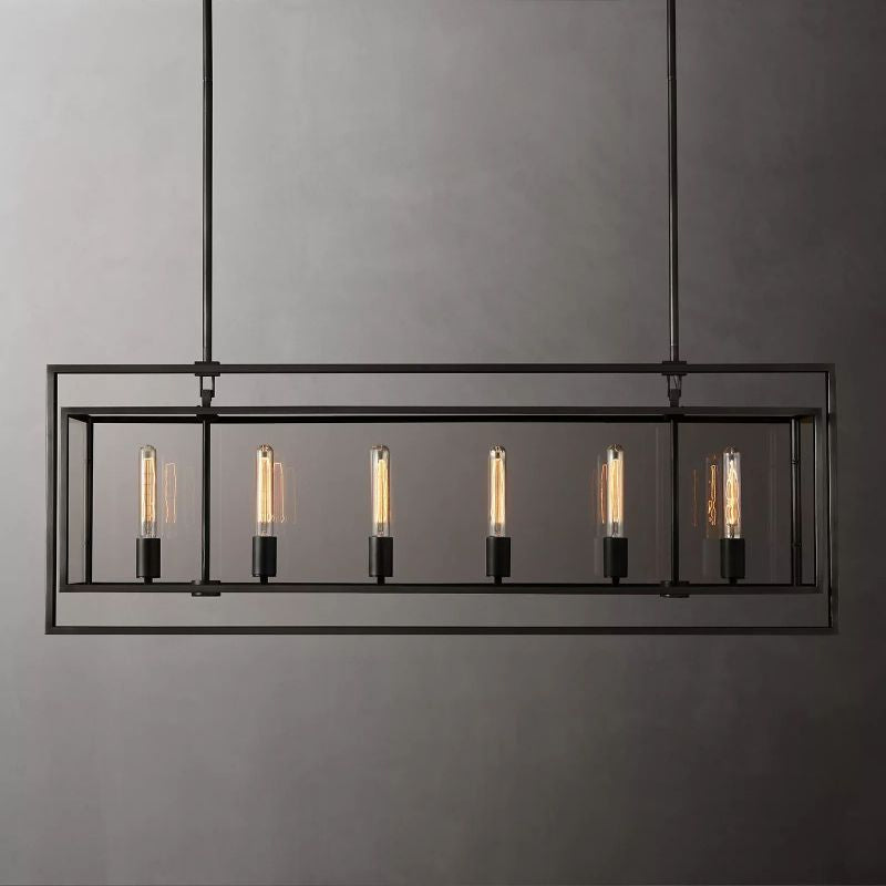 Beck Vintage Rectangle Chandelier