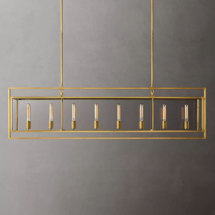 Beck Vintage Rectangle Chandelier