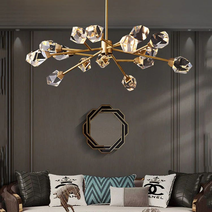 Nicole Crystal Modern Chandelier