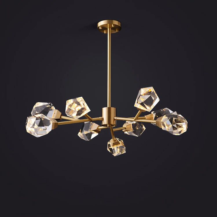 Nicole Crystal Modern Chandelier