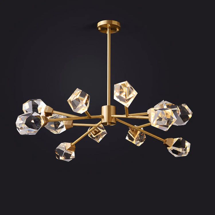 Nicole Crystal Modern Chandelier