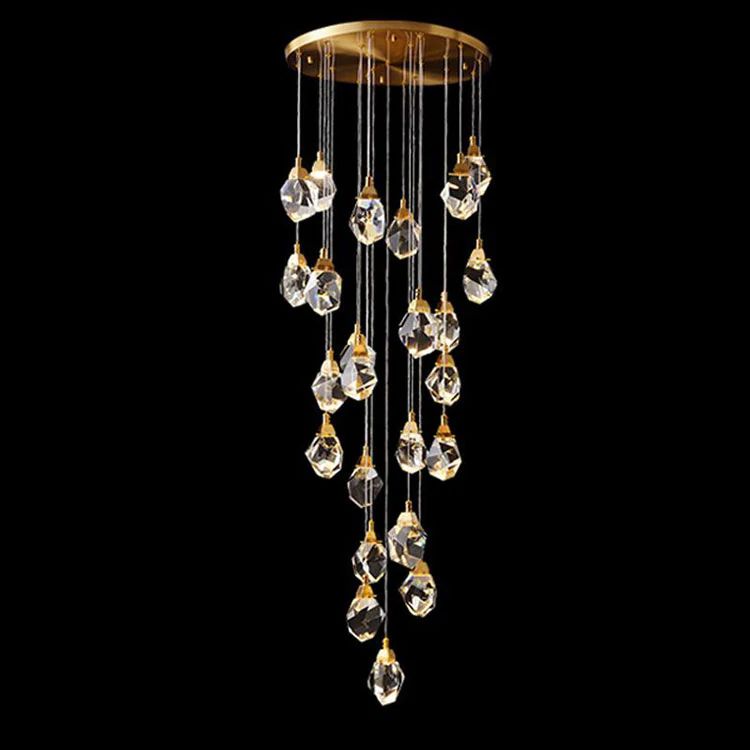 Nicole Crystal Staircase Chandelier