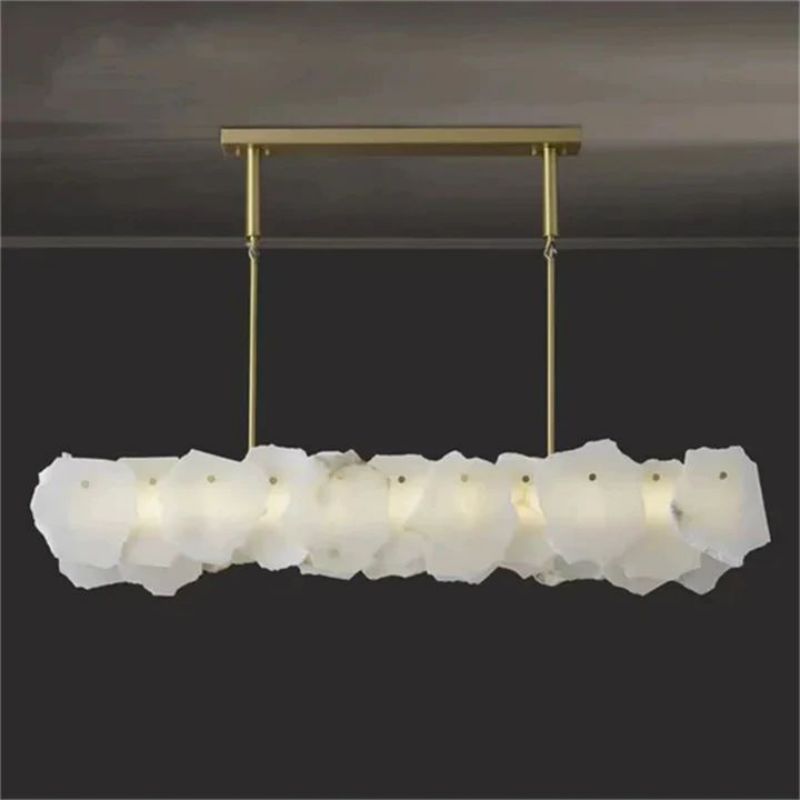 Nasile Alabaster Linear Chandelier