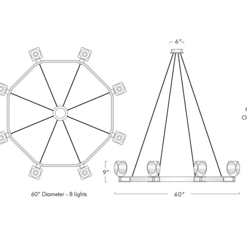 Osleride CircularI Chandelier