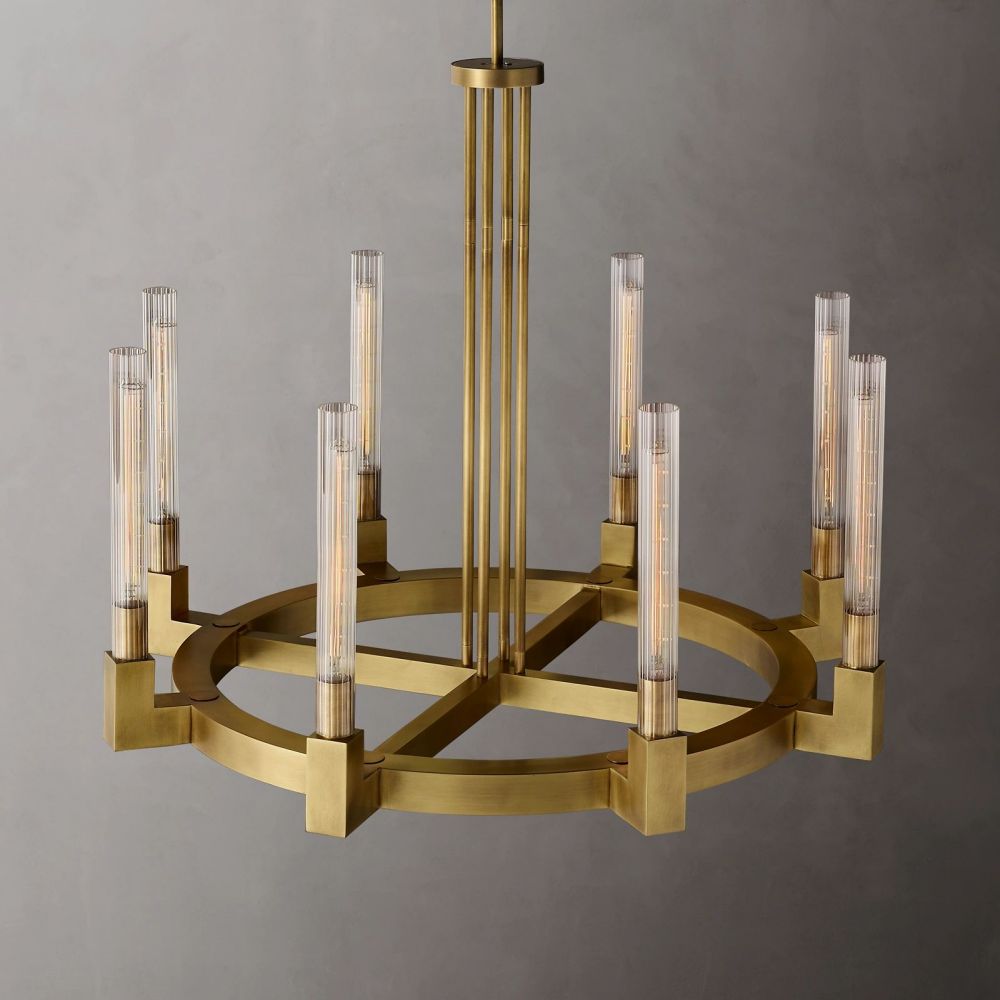 Cannel Round Chandelier