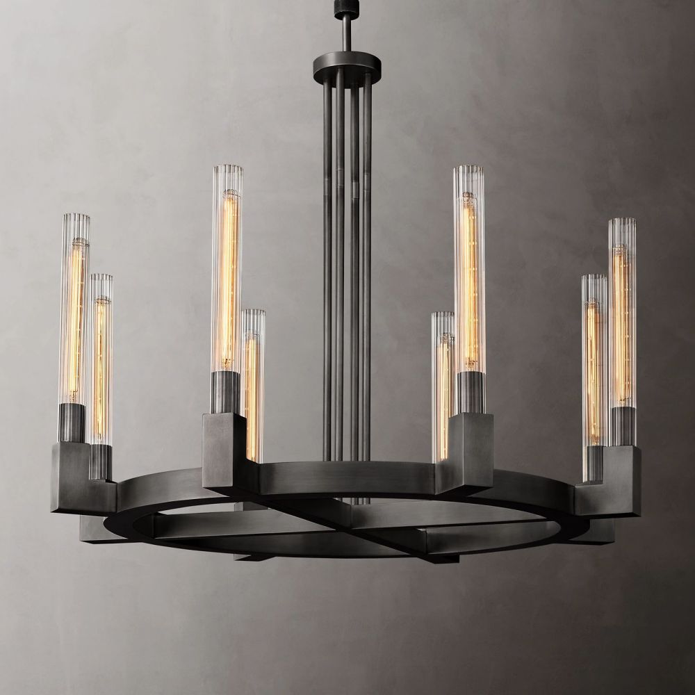 Cannel Round Chandelier