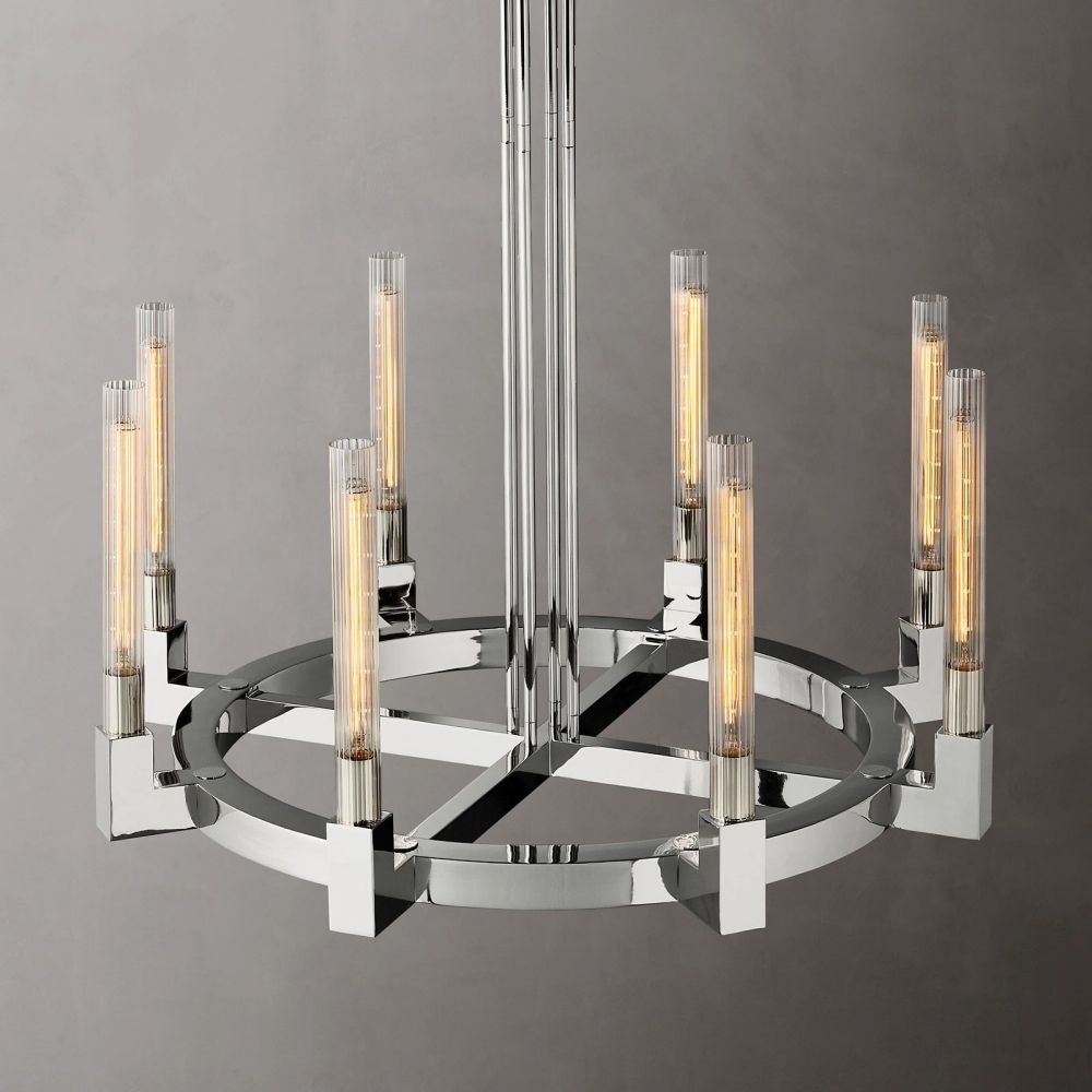 Cannel Round Chandelier