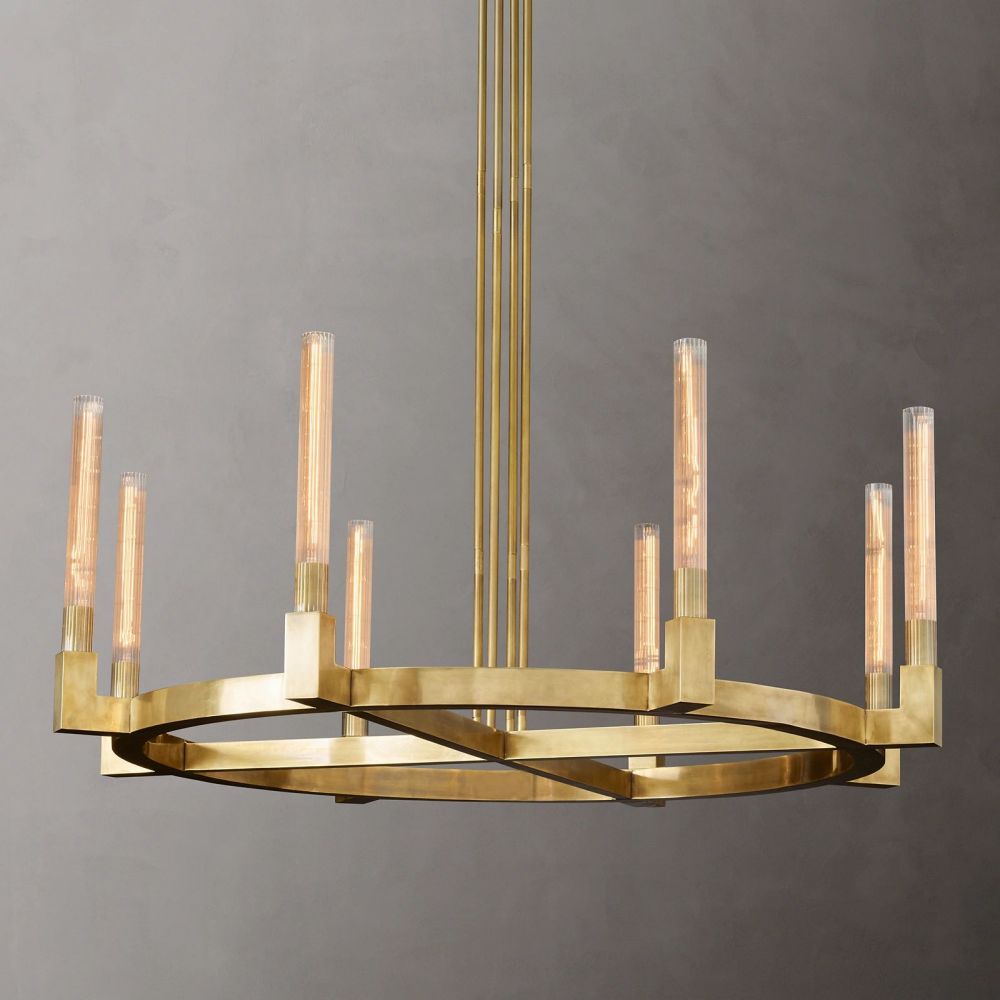 Cannel Round Chandelier