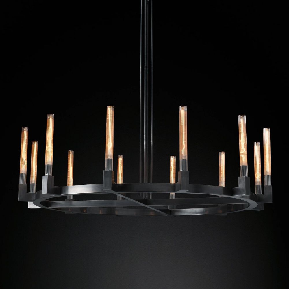 Cannel Round Chandelier