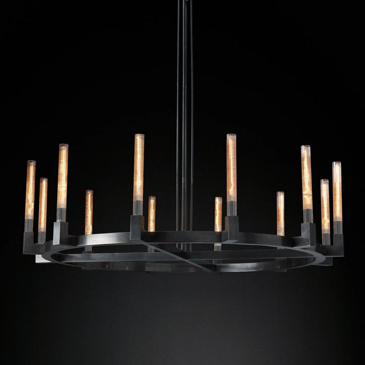 Cannel Round Chandelier