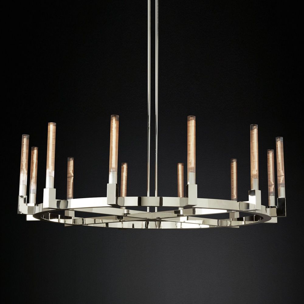 Cannel Round Chandelier