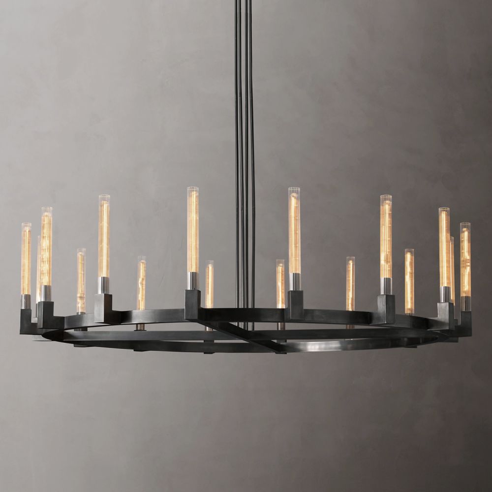 Cannel Round Chandelier