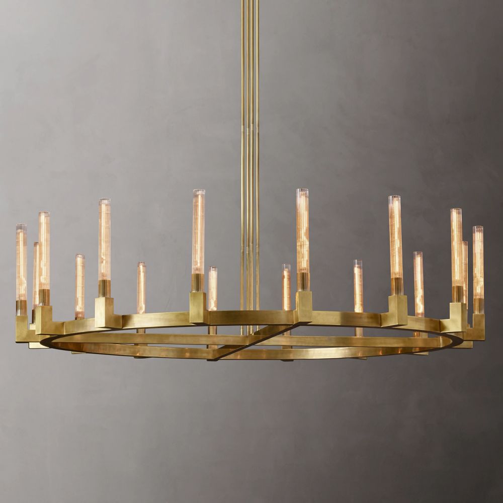 Cannel Round Chandelier