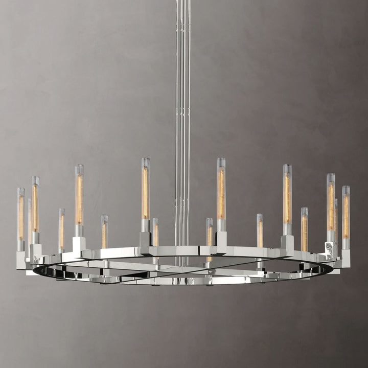 Cannel Round Chandelier