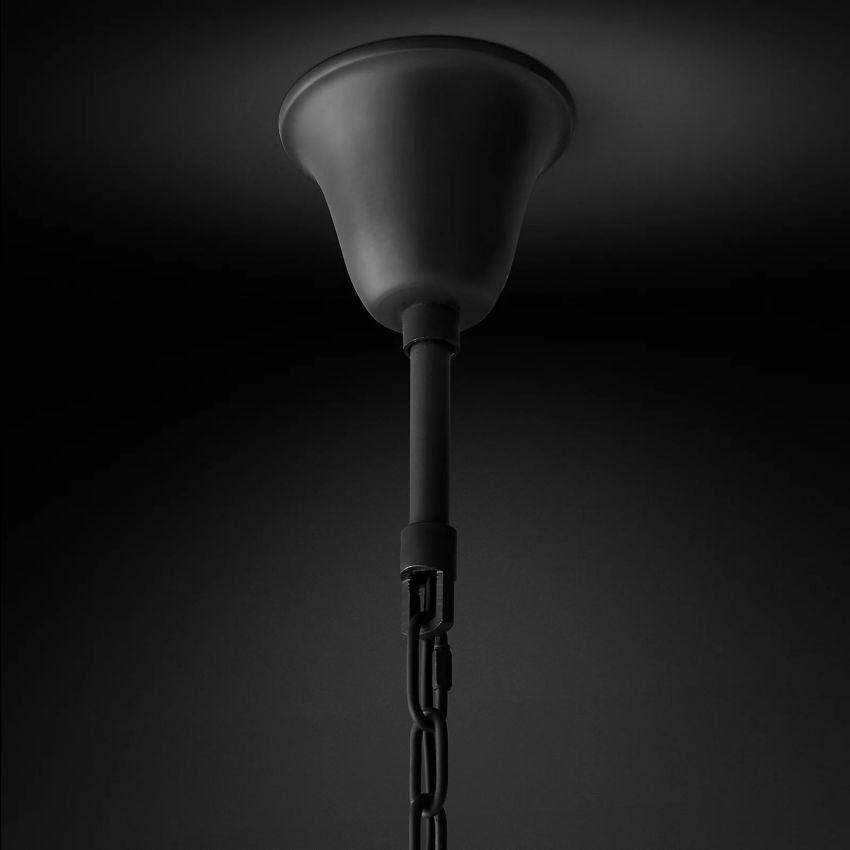 Ryane Triangular Crystal Round Chandelier 32"