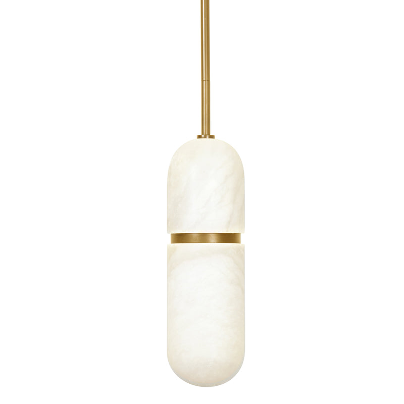 Salon Alabaster Pendant Light