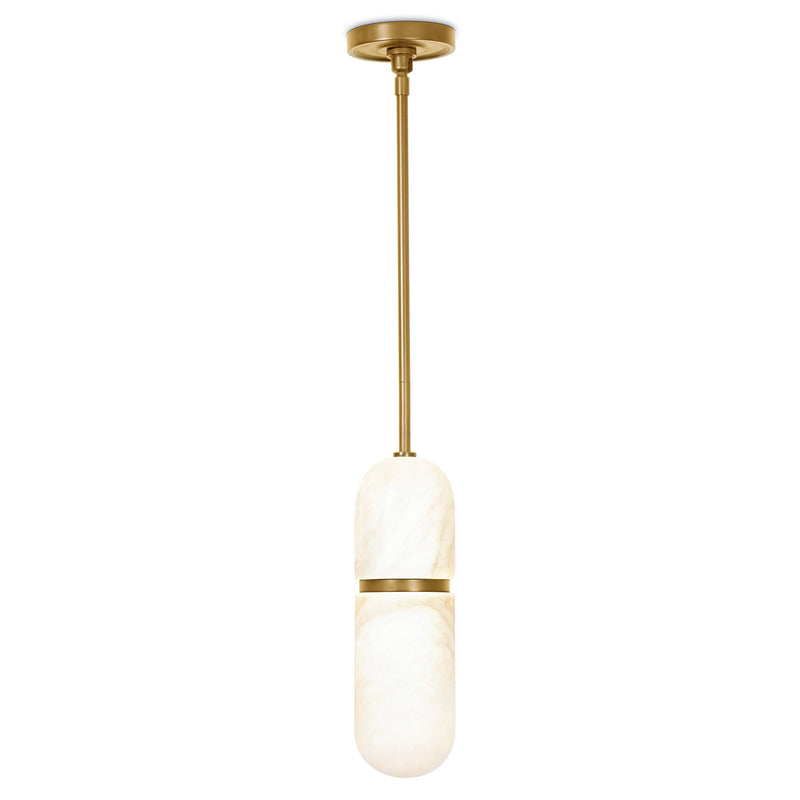 Salon Alabaster Pendant Light