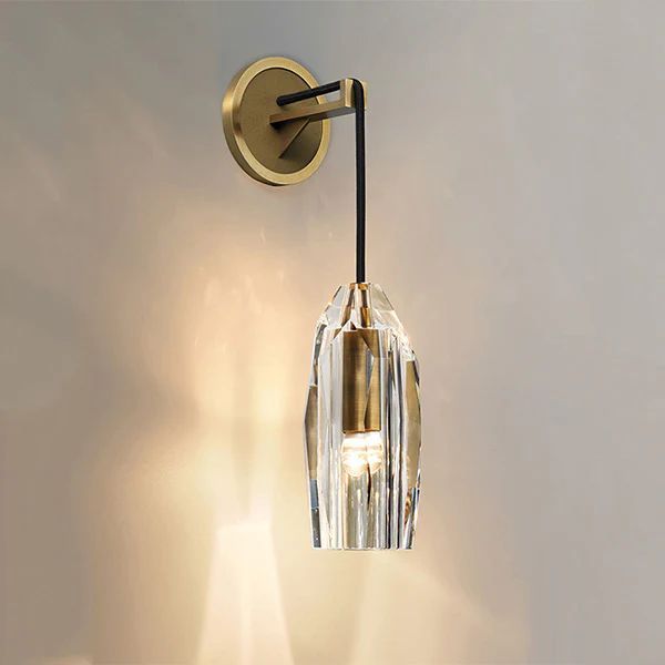 Sia Crystal Sconce 17"