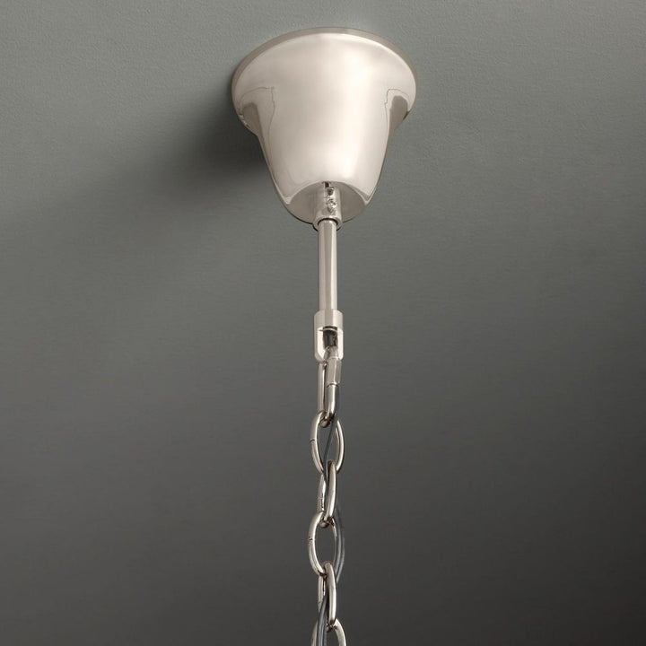 Ryan Tiered Round Triangular Crystal Chandelier 20"D