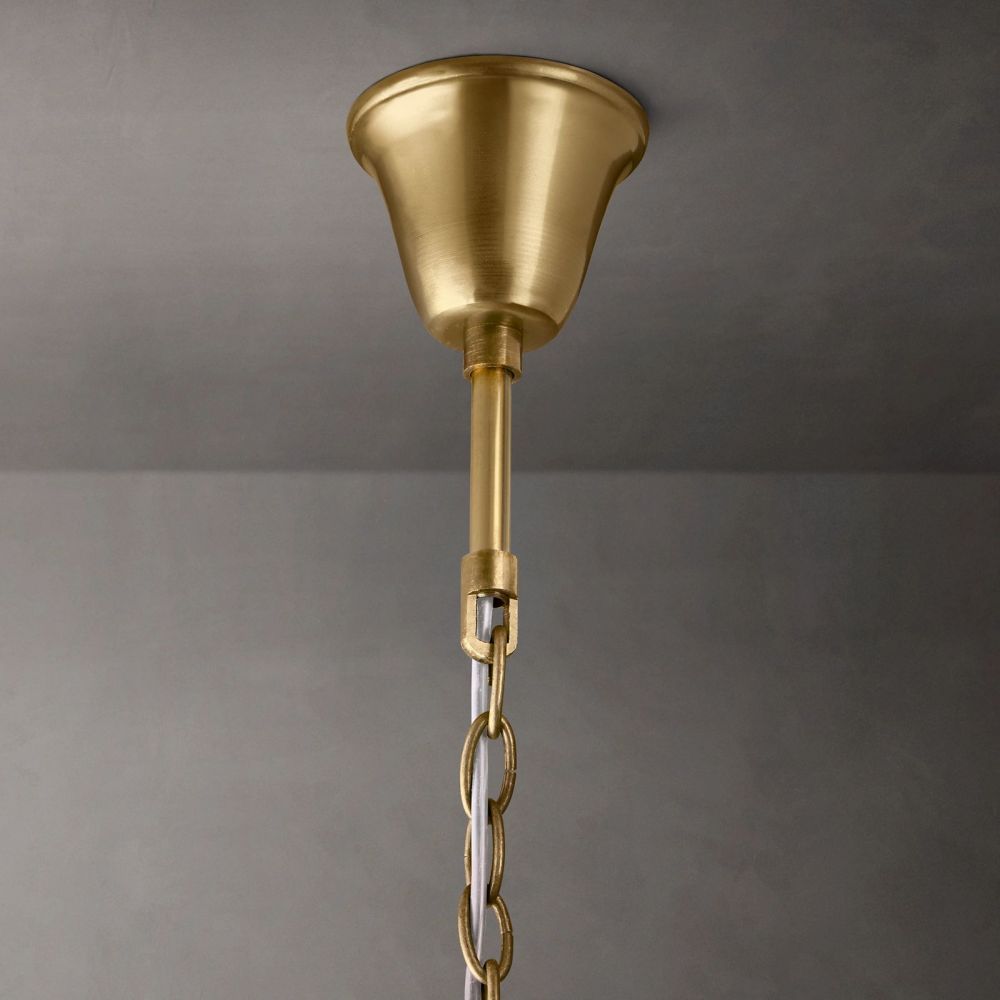 Ryan Tiered Round Triangular Crystal Chandelier 20"D