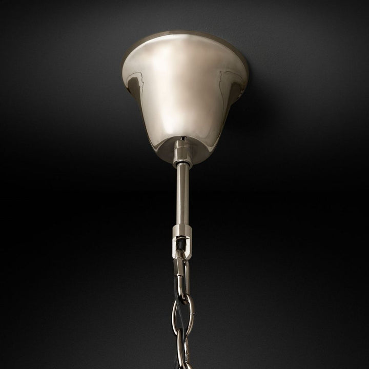 Ryane Triangular Crystal Tiered Round Chandelier 32"