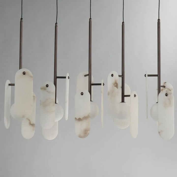 Alabaster Studio M Megalith 5-Light Chandelier