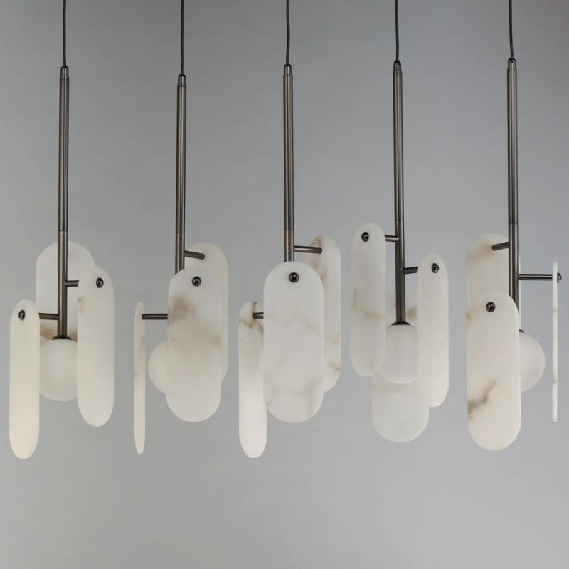 Alabaster Studio M Megalith 5-Light Chandelier