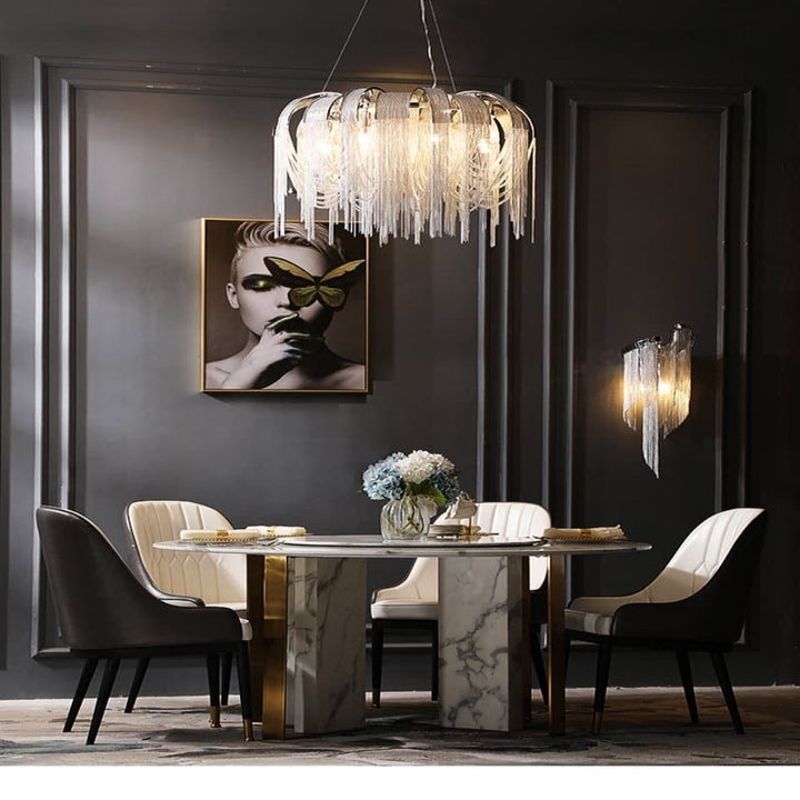 Alisa Luxury Round Decor Chandelier