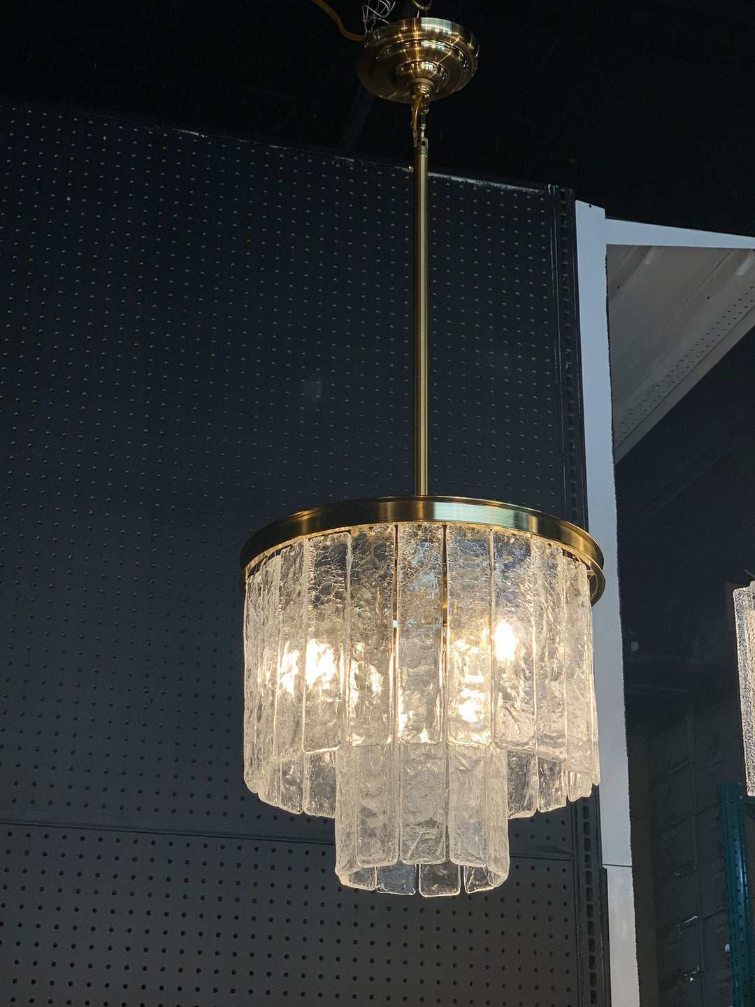 Seline Textured Glass Kitchen Island Pendant Light