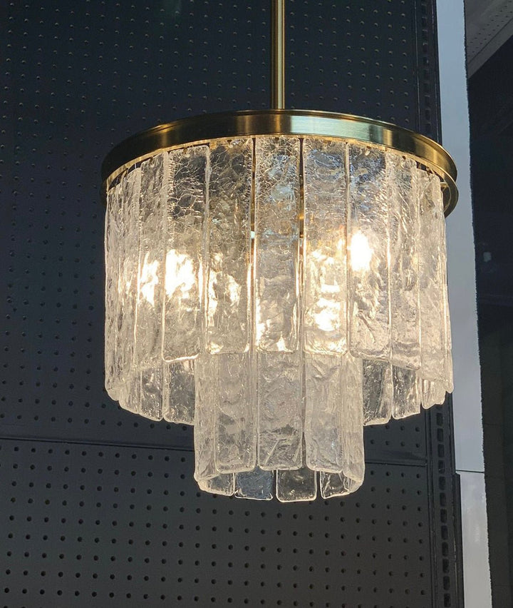 Seline Textured Glass Kitchen Island Pendant Light