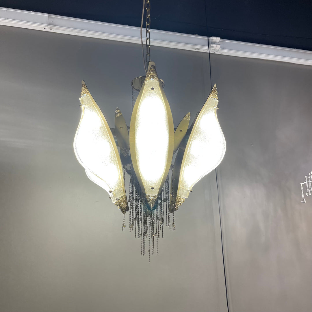 Aria Closed-Flower Crystal Chandelier