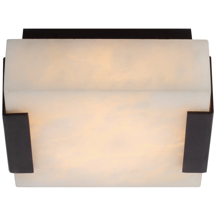 Kelly Wearstler Covet Low Clip Alabaster Flushmount