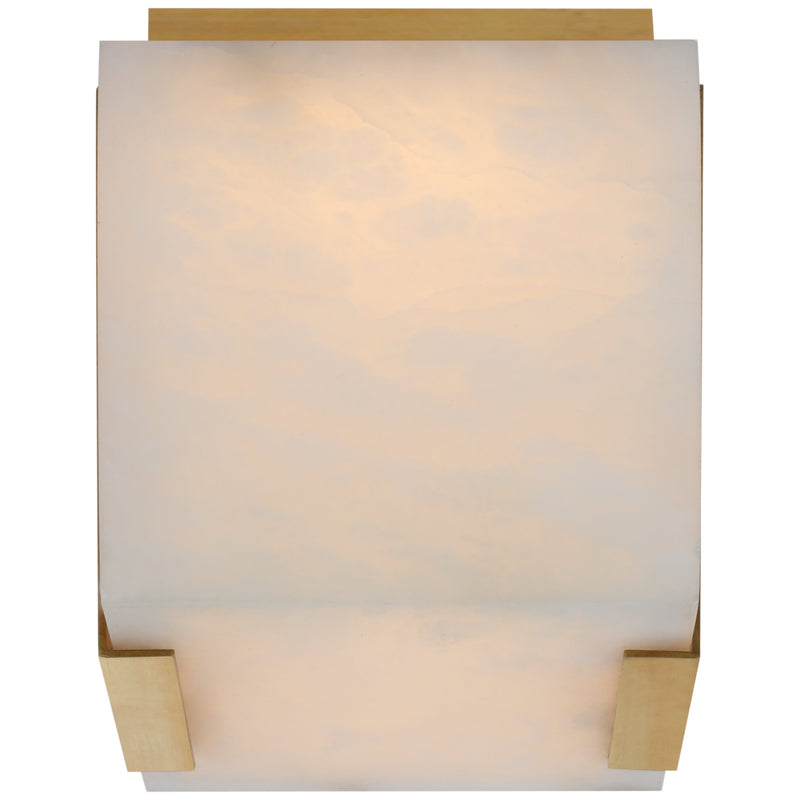 Kelly Wearstler Covet Tall Clip Alabaster Flushmount