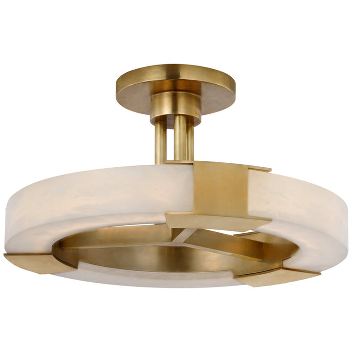 Alabaster Wearstler Covet Medium Ring Semi-Flushmount