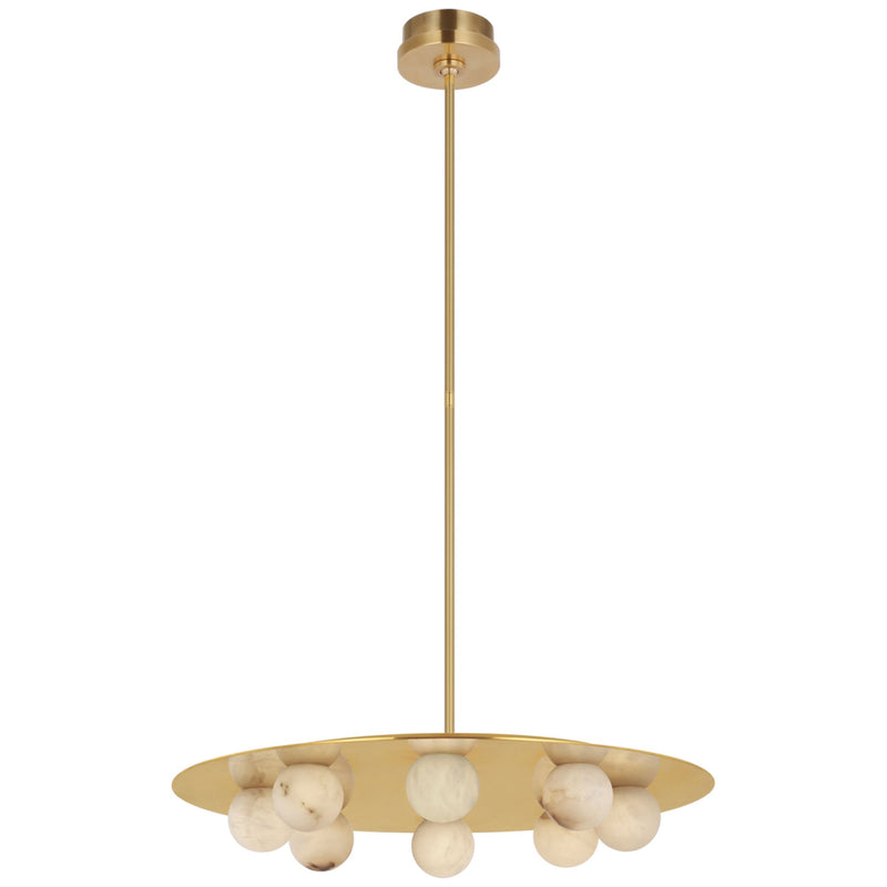 Kelly Wearstler Alabaster Pertica 24" Chandelier